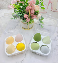 Load image into Gallery viewer, Makeup 4pc Sponge Set