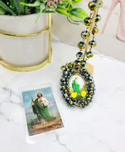 Load image into Gallery viewer, San Judas (St. Jude) Beaded Medallion