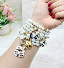 Load image into Gallery viewer, 7pc Fashion Semanario Layered Beaded Bracelet