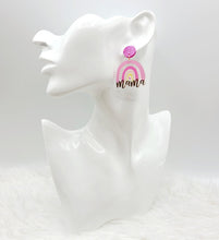 Load image into Gallery viewer, Mama Rainbow Earrings
