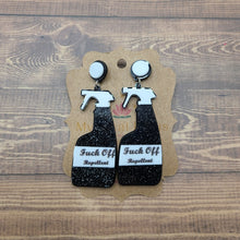 Load image into Gallery viewer, Fuck Off Repellent Earrings