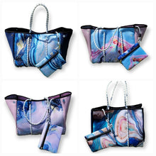 Load image into Gallery viewer, Neoprene Tote Bag & Wristlet