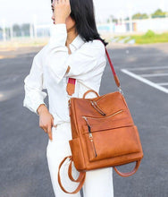 Load image into Gallery viewer, Convertible Pink Backpack