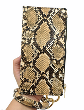 Load image into Gallery viewer, Key Ring Bangle Clutch Wristlet