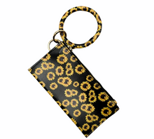 Load image into Gallery viewer, Key Ring Bangle Clutch Wristlet