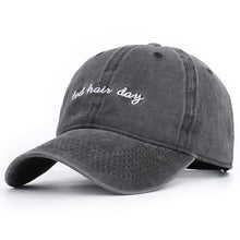 Load image into Gallery viewer, Bad Hair Day Vintage Washed Ponytail Cap