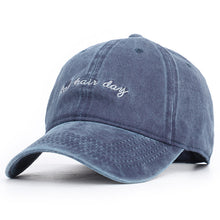 Load image into Gallery viewer, Bad Hair Day Vintage Washed Ponytail Cap