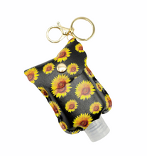 Load image into Gallery viewer, Keychain Key Ring Hand Sanitizer Bottle