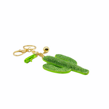 Load image into Gallery viewer, Cactus Plush Rhinestone Keychain
