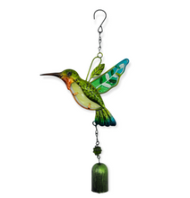 Load image into Gallery viewer, Hummingbird Bell Wind Chime