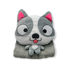 Load image into Gallery viewer, Animal Plush Hand Warmer Pillow and Blanket