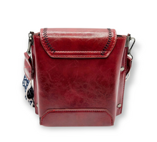 Load image into Gallery viewer, Vintage Heart Studded Crossbody Bag