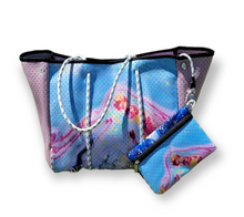 Load image into Gallery viewer, Neoprene Tote Bag & Wristlet