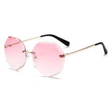 Load image into Gallery viewer, Rimless Oversized Sunglasses