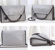 Load image into Gallery viewer, Vintage Faux Suede Crossbody Bag