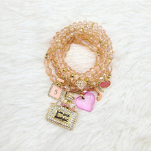 Load image into Gallery viewer, 7pc Fashion Semanario Layered Beaded Bracelet