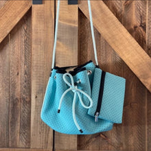 Load image into Gallery viewer, Neoprene Bucket Bag & Wristlet