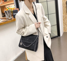 Load image into Gallery viewer, Vintage Faux Suede Crossbody Bag