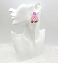 Load image into Gallery viewer, Mama Rainbow Earrings
