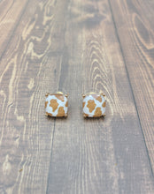 Load image into Gallery viewer, Cow Print Stud Earrings
