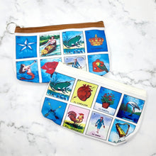 Load image into Gallery viewer, Loteria Makeup/Coin Bag
