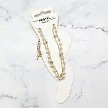 Load image into Gallery viewer, Faux Pearl Anklet
