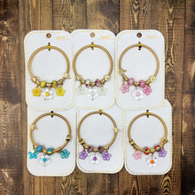 Load image into Gallery viewer, Girl&#39;s Flower Charm Bracelet
