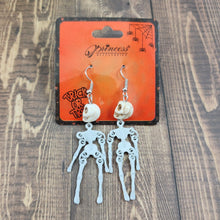 Load image into Gallery viewer, Halloween Skeleton Earrings
