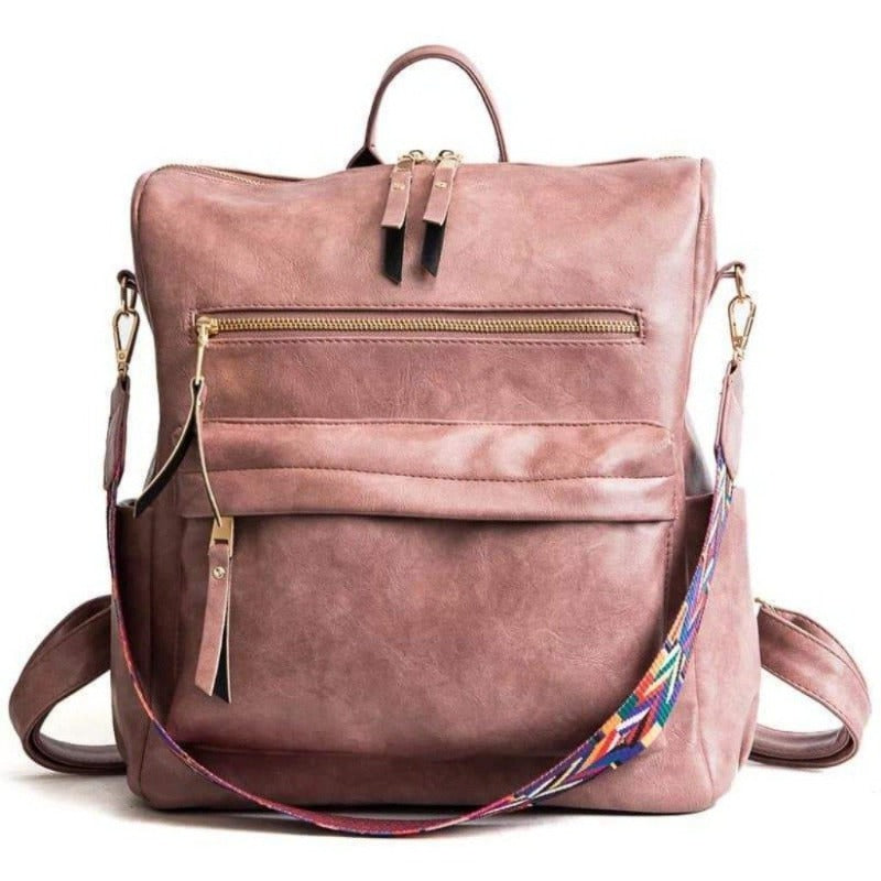 Convertible Pink Backpack