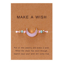 Load image into Gallery viewer, Make A Wish Moon Bracelet
