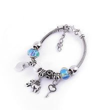 Load image into Gallery viewer, Elephant Charm Beaded Bracelet
