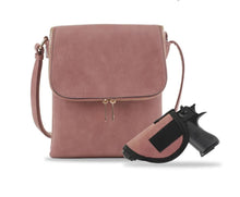 Load image into Gallery viewer, Jessie James Cheyanne Concealed Carry Crossbody with Lock and Key
