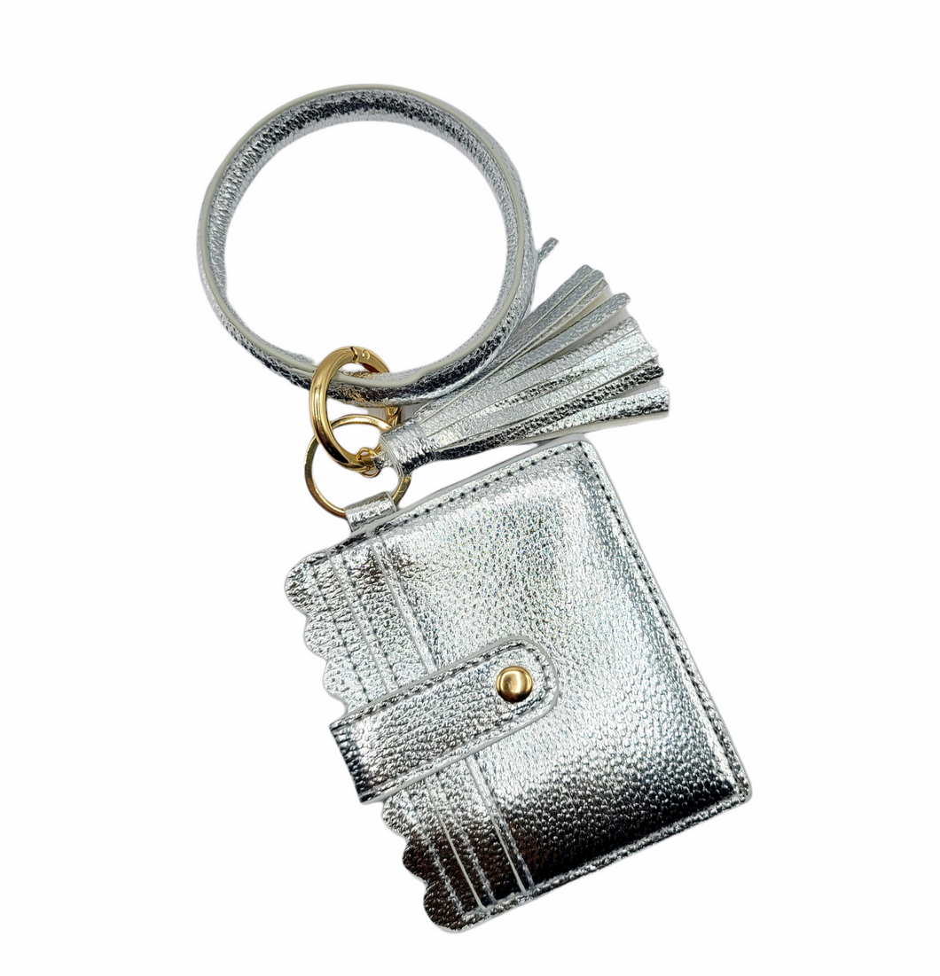 Key Ring Tassel Bangle Wallet