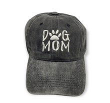 Load image into Gallery viewer, Dog Mom Vintage Washed Ponytail Cap
