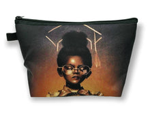 Load image into Gallery viewer, Black Girl Magic Cosmetic Pouch Bag
