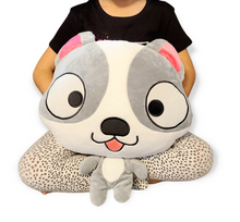 Load image into Gallery viewer, Animal Plush Hand Warmer Pillow and Blanket
