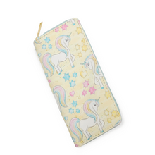 Load image into Gallery viewer, Unicorn Zippered Wallet
