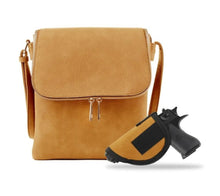 Load image into Gallery viewer, Jessie James Cheyanne Concealed Carry Crossbody with Lock and Key
