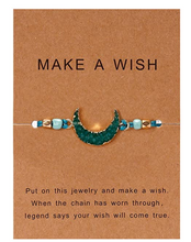 Load image into Gallery viewer, Make A Wish Moon Bracelet
