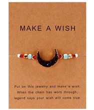 Load image into Gallery viewer, Make A Wish Moon Bracelet
