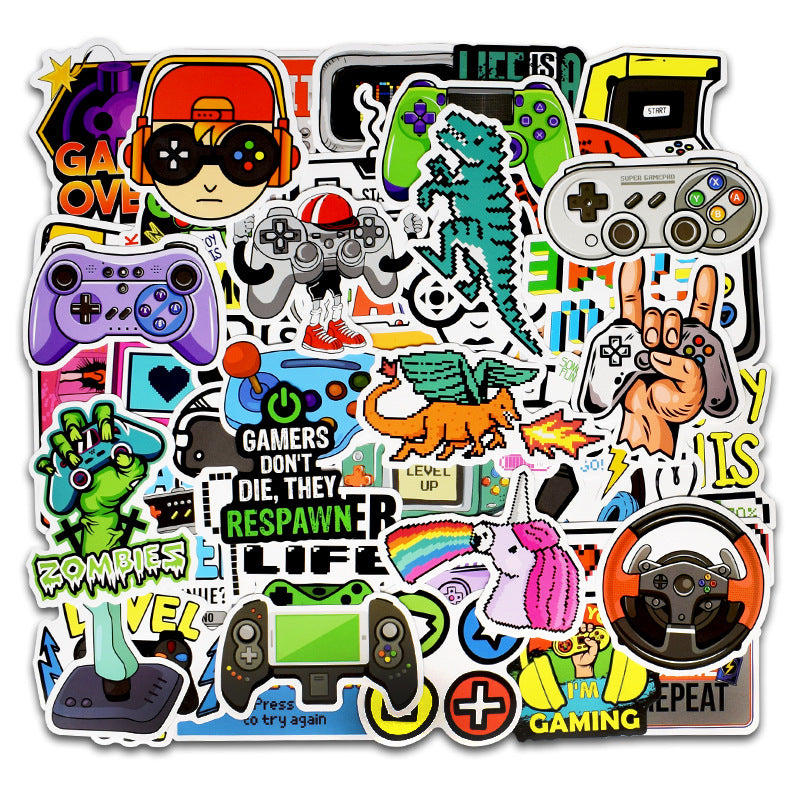 Gaming 50pc Stickers